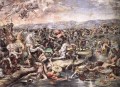 die Schlacht bei Pons Milvius detail1 Renaissance Meister Raphael